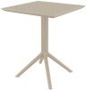 Siesta Sky Square Table - Taupe