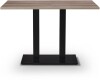 Tabilo Forza Twin Dining Table - 1200 x 700mm - Nebraska Oak