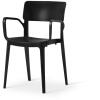 Tabilo Vivo Polypropylene Armchair - Black