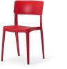 Tabilo Vivo Polypropylene Sidechair - Red