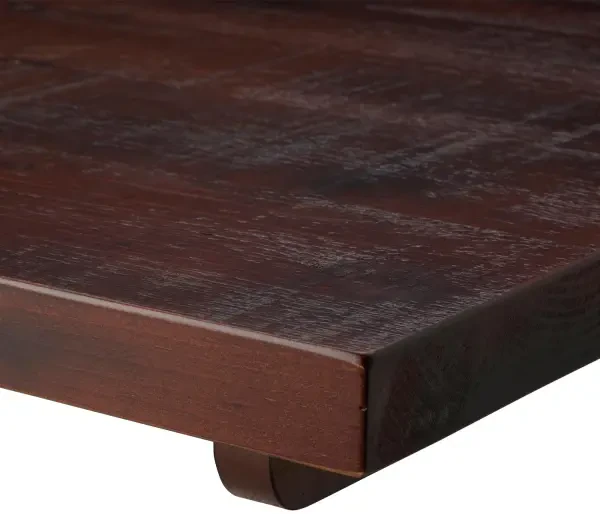 Tabilo Tuff Rustic Solid Wood Rectangular Table Top - 1200 x 700mm - Barrel