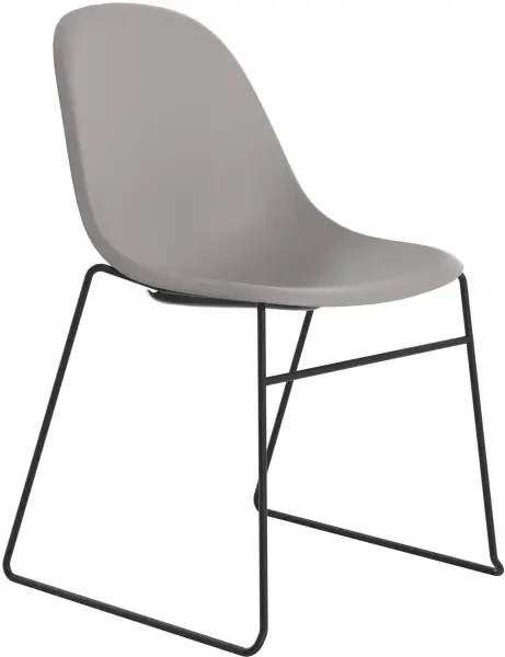 TC Lizzie Skid Chair - Grey